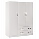 ΝΤΟΥΛΑΠΑ 3ΦΥΛΛΗ CARLY HM384.05 ΜΕ ΔΥΟ ΣΥΡΤΑΡΙΑ ΛΕΥΚΗ 150X55Χ180Υεκ. ΝΤΟΥΛΑΠΑ 3ΦΥΛΛΗ CARLY HM384.05 ΜΕ ΔΥΟ ΣΥΡΤΑΡΙΑ ΛΕΥΚΗ 150X55Χ180Υεκ.