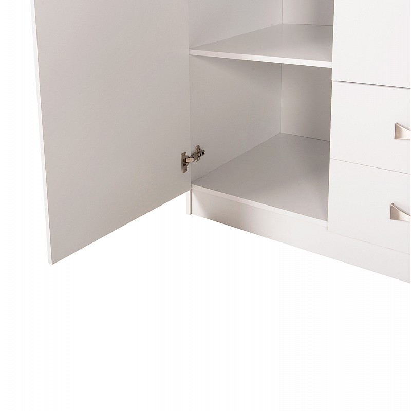 ΝΤΟΥΛΑΠΑ 3ΦΥΛΛΗ CARLY HM384.05 ΜΕ ΔΥΟ ΣΥΡΤΑΡΙΑ ΛΕΥΚΗ 150X55Χ180Υεκ. ΝΤΟΥΛΑΠΑ 3ΦΥΛΛΗ CARLY HM384.05 ΜΕ ΔΥΟ ΣΥΡΤΑΡΙΑ ΛΕΥΚΗ 150X55Χ180Υεκ.