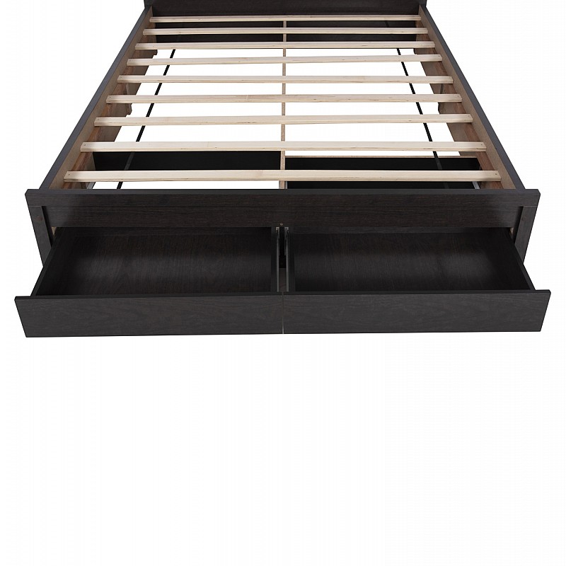 ΚΡΕΒΑΤΙ ΜΕΛΑΜΙΝΗΣ CAPRI HM599.11 ΜΕ 2ΣΥΡΤΑΡΙΑ-WENGE- ΓΙΑ ΣΤΡΩΜΑ 140x200εκ. ΚΡΕΒΑΤΙ ΜΕΛΑΜΙΝΗΣ CAPRI HM599.11 ΜΕ 2ΣΥΡΤΑΡΙΑ-WENGE- ΓΙΑ ΣΤΡΩΜΑ 140x200εκ.