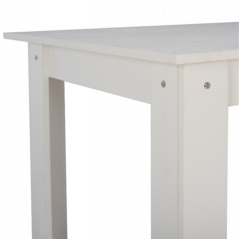 ΤΡΑΠΕΖΙ ΚΟΥΖΙΝΑΣ KELVIN 140x80x77Υεκ. ΛΕΥΚΟ HM2429.03