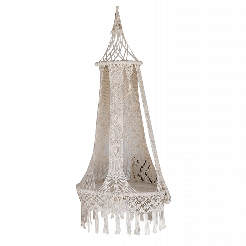 ΚΡΕΜΑΣΤΗ ΦΩΛΙΑ ΜΑΚΡΑΜΕ HM9345 ΕΚΡΟΥ  80X150 ΕΚ.