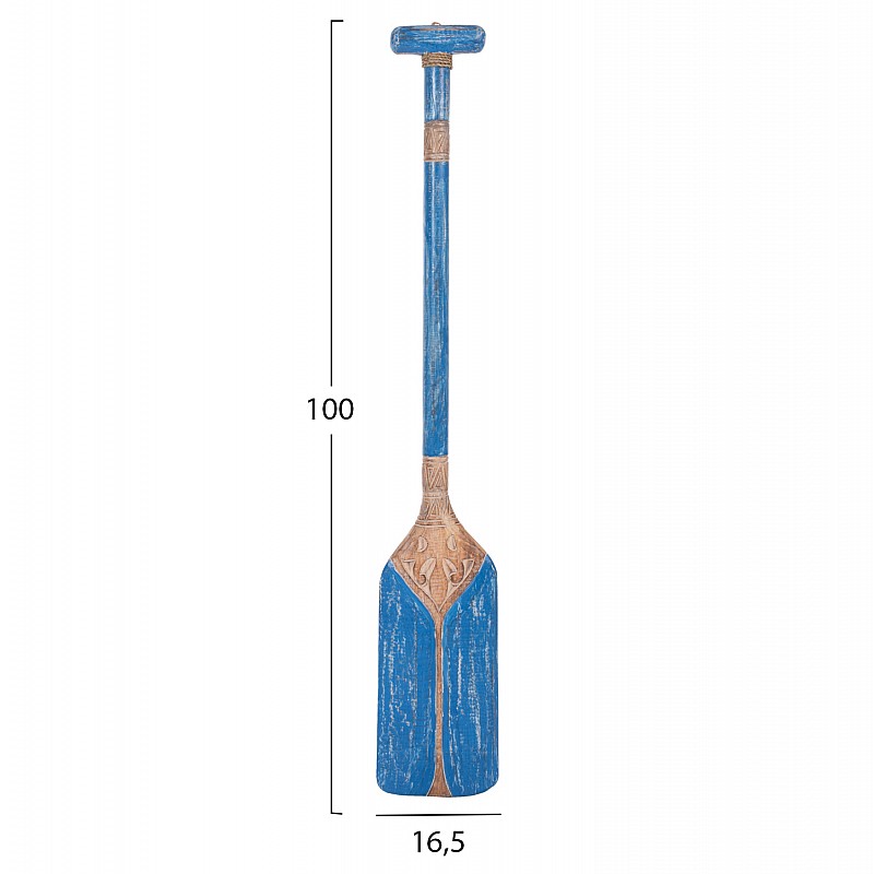 ΔΙΑΚΟΣΜΗΤΙΚΟ ΤΟΙΧΟΥ ΚΟΥΠΙ HM7709.04 ΑΠΟ ΜΑΣΙΦ ΞΥΛΟ ΑΛΜΠΑΣΙΑΣ ΜΠΛΕ 16,5x100 εκ.