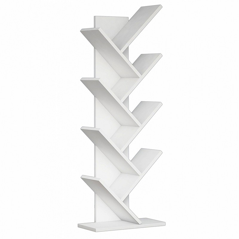 ΒΙΒΛΙΟΘΗΚΗ LIANA ΜΕΛΑΜΙΝΗΣ ΛΕΥΚΟ 46x22x128,5Yεκ.HM9028.13 ΒΙΒΛΙΟΘΗΚΗ LIANA ΜΕΛΑΜΙΝΗΣ ΛΕΥΚΟ 46x22x128,5Yεκ.HM9028.13