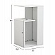 ΒΟΗΘΗΤΙΚΟ ΤΡΑΠΕΖΙ DAWN ΜΕΛΑΜΙΝΗΣ ΛΕΥΚΟ 35X29,5X60Yεκ.HM8880.11 ΒΟΗΘΗΤΙΚΟ ΤΡΑΠΕΖΙ DAWN ΜΕΛΑΜΙΝΗΣ ΛΕΥΚΟ 35X29,5X60Yεκ.HM8880.11