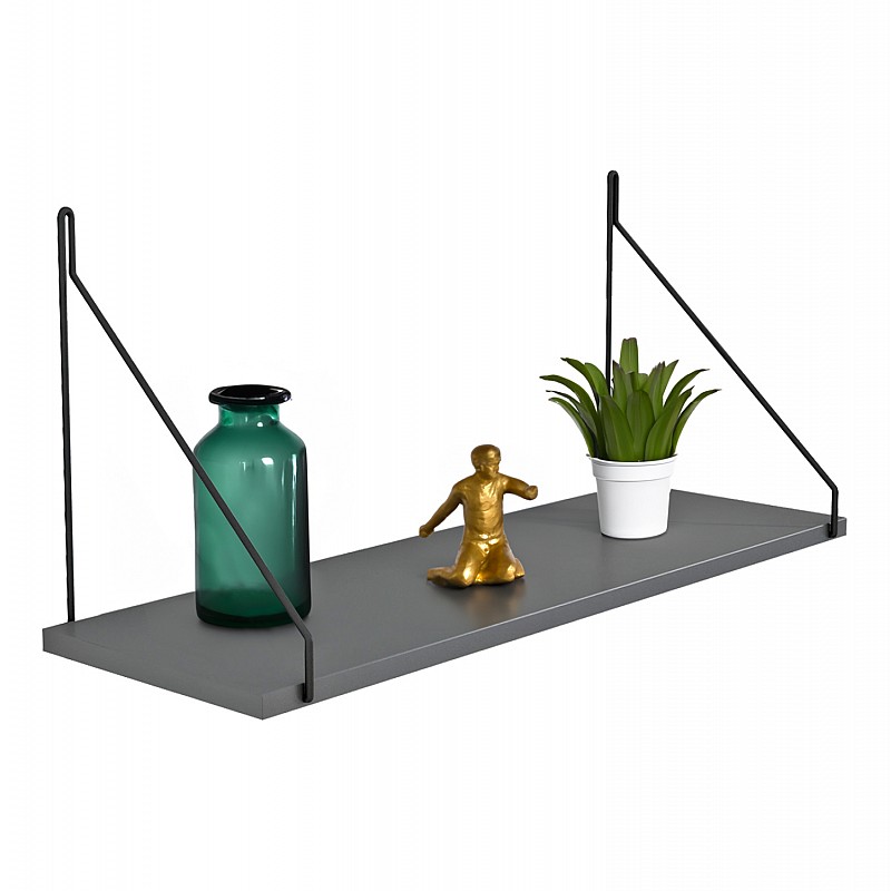 ΡΑΦΙ ΤΟΙΧΟΥ AGILAN ΜΕΛΑΜΙΝΗΣ HM9183.20 ΓΚΡΙ 72x20x27Y εκ. ΡΑΦΙ ΤΟΙΧΟΥ AGILAN ΜΕΛΑΜΙΝΗΣ HM9183.20 ΓΚΡΙ 72x20x27Y εκ.