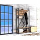 ΕΠΙΠΛΟ ΕΙΣΟΔΟΥ HM8943.01 NATURAL WOOD & ΜΑΥΡΟ  90x34x180 εκ. ΕΠΙΠΛΟ ΕΙΣΟΔΟΥ HM8943.01 NATURAL WOOD & ΜΑΥΡΟ  90x34x180 εκ.