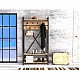 ΕΠΙΠΛΟ ΕΙΣΟΔΟΥ HM8943.01 NATURAL WOOD & ΜΑΥΡΟ  90x34x180 εκ. ΕΠΙΠΛΟ ΕΙΣΟΔΟΥ HM8943.01 NATURAL WOOD & ΜΑΥΡΟ  90x34x180 εκ.