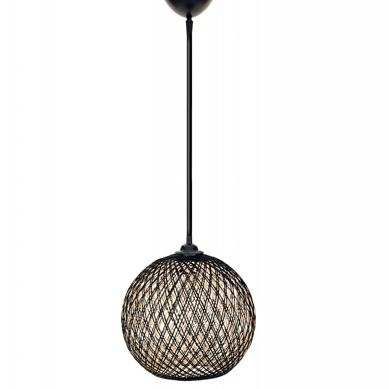 ΦΩΤΙΣΤΙΚΟ ΟΡΟΦΗΣ ΕΣΩΤΕΡΙΚΟΥ ΧΩΡΟΥ ΚΡΕΜΑΣΤΟ HM7352.03 ΑΠΟ ΣΧΟΙΝΙ ΜΑΥΡΟ ΜΠΕΖ Φ22x55Υ εκ.