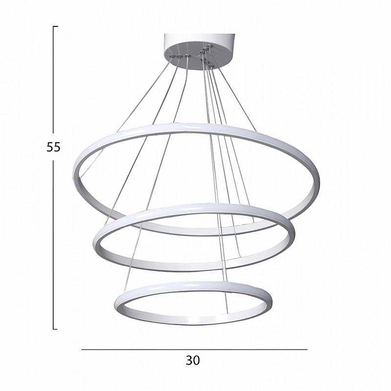 ΦΩΤΙΣΤΙΚΟ ΟΡΟΦΗΣ LED ΛΕΥΚΟ HM7510.01 30x28x55 εκ. ΦΩΤΙΣΤΙΚΟ ΟΡΟΦΗΣ LED ΛΕΥΚΟ HM7510.01 30x28x55 εκ.