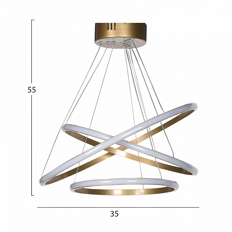 ΦΩΤΙΣΤΙΚΟ ΟΡΟΦΗΣ LED ΧΡΥΣΟ HM7511.02 35x28x55 εκ. ΦΩΤΙΣΤΙΚΟ ΟΡΟΦΗΣ LED ΧΡΥΣΟ HM7511.02 35x28x55 εκ.