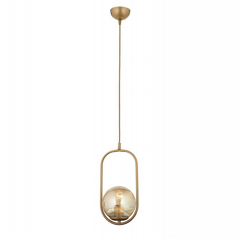 ΦΩΤΙΣΤΙΚΟ ΟΡΟΦΗΣ ΜΕΤΑΛΛΙΚΟ ΧΡΥΣΟ HM7386.02  17x80 εκ.