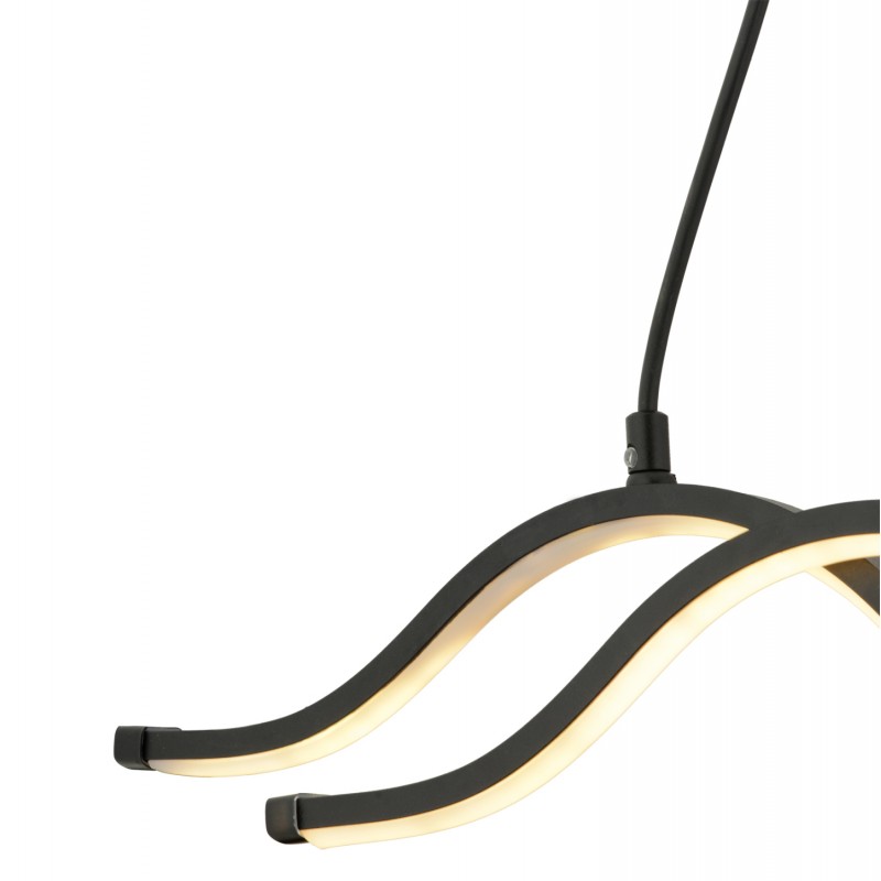 ΦΩΤΙΣΤΙΚΟ ΟΡΟΦΗΣ 2ΦΩΤΟ ΜΑΥΡΟ LED HM7389.01  30x107 εκ. ΦΩΤΙΣΤΙΚΟ ΟΡΟΦΗΣ 2ΦΩΤΟ ΜΑΥΡΟ LED HM7389.01  30x107 εκ.