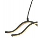 ΦΩΤΙΣΤΙΚΟ ΟΡΟΦΗΣ 2ΦΩΤΟ ΜΑΥΡΟ LED HM7389.01  30x107 εκ. ΦΩΤΙΣΤΙΚΟ ΟΡΟΦΗΣ 2ΦΩΤΟ ΜΑΥΡΟ LED HM7389.01  30x107 εκ.