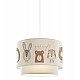ΠΑΙΔΙΚΟ ΦΩΤΙΣΤΙΚΟ ΟΡΟΦΗΣ BALOO HM7572.02 ΛΕΥΚΟ ΜΕ ΣΧΕΔΙΟ CUTE ANIMALS Φ30x70εκ.