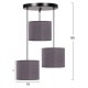 ΦΩΤΙΣΤΙΚΟ ΟΡΟΦΗΣ HM7622.13 ΓΚΡΙ 15x15x80cm ΦΩΤΙΣΤΙΚΟ ΟΡΟΦΗΣ HM7622.13 ΓΚΡΙ 15x15x80cm