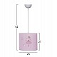 ΠΑΙΔΙΚΟ ΦΩΤΙΣΤΙΚΟ ΟΡΟΦΗΣ ΥΦΑΣΜΑΤΙΝΟ BALLERINA Φ25x21-62 εκ.HM7575.02