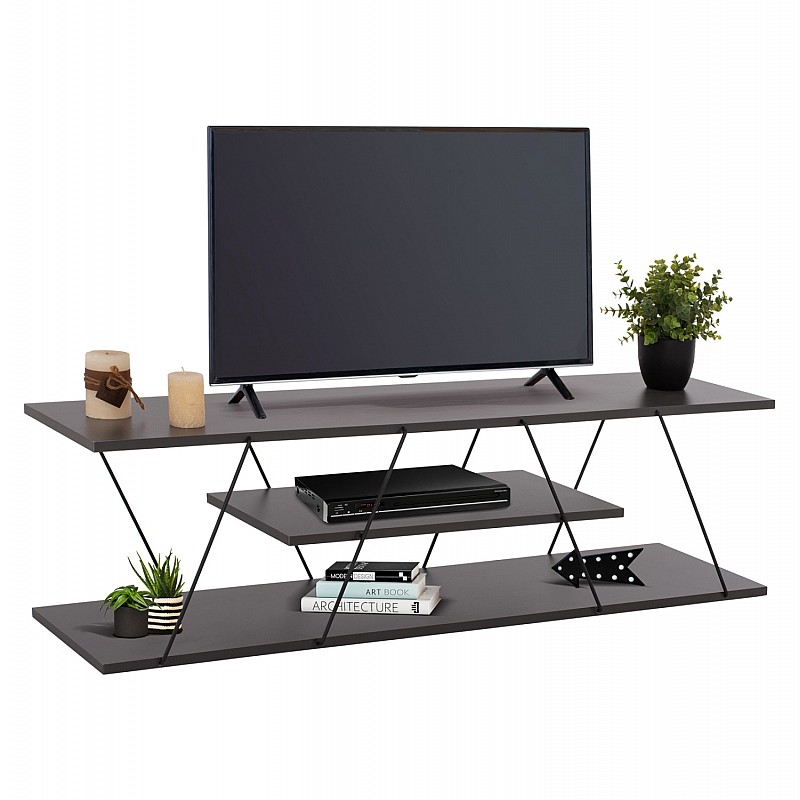 ΕΠΙΠΛΟ ΤΗΛΕΟΡΑΣΗΣ TARS HM8922.20 ΜΕΛΑΜΙΝΗ ΓΚΡΙ 120x32x33Yεκ. ΕΠΙΠΛΟ ΤΗΛΕΟΡΑΣΗΣ TARS HM8922.20 ΜΕΛΑΜΙΝΗ ΓΚΡΙ 120x32x33Yεκ.