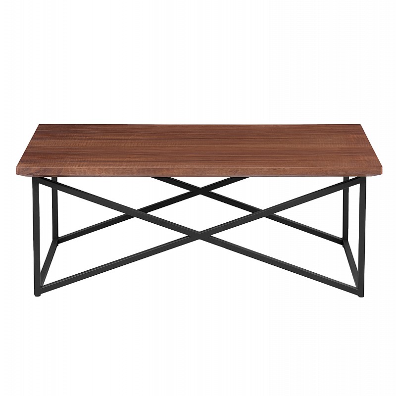 ΤΡΑΠΕΖΙ ΣΑΛΟΝΙΟΥ HM9469.02 MDF ΜΕ ΚΑΠΛΑΜΑ ΑΠΟ ΞΥΛΟ ΦΡΑΞΟΥ 120x60x45,5Yεκ.