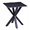 ΒΟΗΘΗΤΙΚΟ ΤΡΑΠΕΖΑΚΙ ΣΑΛΟΝΙΟΥ HM9471.04 BLACK MARBLE TOP-ΜΑΥΡΗ ΜΕΤΑΛ.ΒΑΣΗ 50x50x55Υεκ.