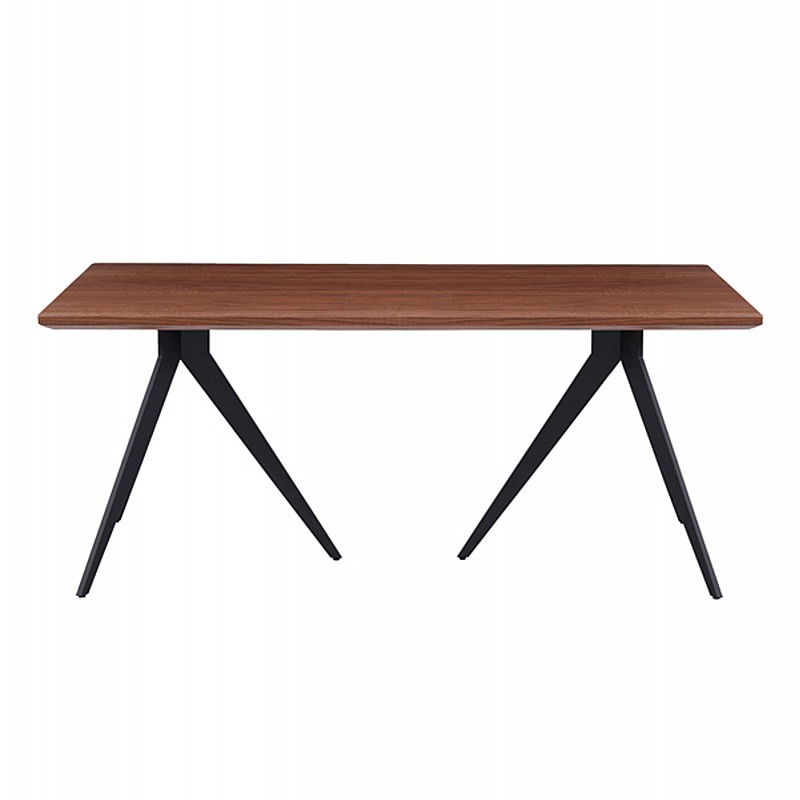 ΤΡΑΠΕΖΙ ΤΡΑΠΕΖΑΡΙΑΣ GRIPPEN HM9451.02 ΜΕ ΚΑΠΛΑΜΑ ΞΥΛΟΥ ΦΡΑΞΟΥ ΣΕ ΣΤΥΛ ΡΟΥΣΤΙΚ 180x90x75Υεκ.