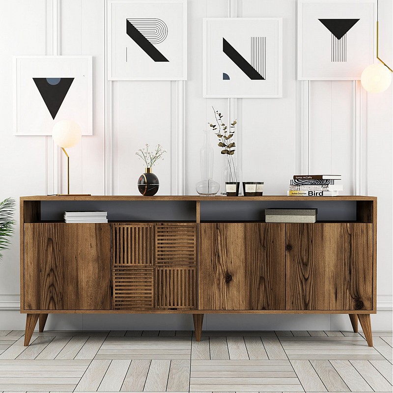 ΜΠΟΥΦΕΣ ΜΕΛΑΜΙΝΗΣ ΚΑΡΥΔΙ HM9431.04 180x35x78.6Υεκ. ΜΠΟΥΦΕΣ ΜΕΛΑΜΙΝΗΣ ΚΑΡΥΔΙ HM9431.04 180x35x78.6Υεκ.