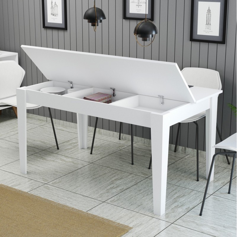 ΤΡΑΠΕΖΙ ΤΡΑΠΕΖΑΡΙΑΣ STANDARD HM9507.06 ΜΕΛΑΜΙΝΗ ΛΕΥΚΗ ΜΕ ΑΠΟΘΗΚ.ΧΩΡΟ 145x88x75Yεκ. ΤΡΑΠΕΖΙ ΤΡΑΠΕΖΑΡΙΑΣ STANDARD HM9507.06 ΜΕΛΑΜΙΝΗ ΛΕΥΚΗ ΜΕ ΑΠΟΘΗΚ.ΧΩΡΟ 145x88x75Yεκ.