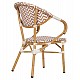 ΠΟΛΥΘΡΟΝΑ BAMBOO LOOK HM5861.03 ΚΑΦΕ-ΛΕΥΚΟ 58.5x58x82Υεκ. ΠΟΛΥΘΡΟΝΑ BAMBOO LOOK HM5861.03 ΚΑΦΕ-ΛΕΥΚΟ 58.5x58x82Υεκ.