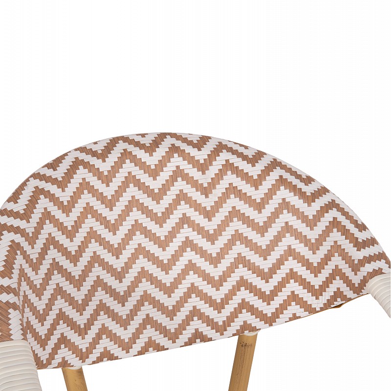ΠΟΛΥΘΡΟΝΑ BAMBOO LOOK HM5861.03 ΚΑΦΕ-ΛΕΥΚΟ 58.5x58x82Υεκ. ΠΟΛΥΘΡΟΝΑ BAMBOO LOOK HM5861.03 ΚΑΦΕ-ΛΕΥΚΟ 58.5x58x82Υεκ.