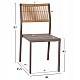 ΚΑΡΕΚΛΑ ΑΛΟΥΜΙΝΙΟΥ ΣΑΜΠΑΝΙ ΜΕ RATTAN & TEXTLINE HM5921.03 46x55,5x83 εκ. ΚΑΡΕΚΛΑ ΑΛΟΥΜΙΝΙΟΥ ΣΑΜΠΑΝΙ ΜΕ RATTAN & TEXTLINE HM5921.03 46x55,5x83 εκ.