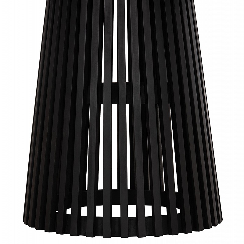 ΤΡΑΠΕΖΙ ΤΡΑΠΕΖΑΡΙΑΣ ΣΤΡΟΓΓΥΛΟ FRANTZ HM9388.02 ΜΑΣΙΦ ΞΥΛΟ MINDI BLACK Φ118x79Υεκ.