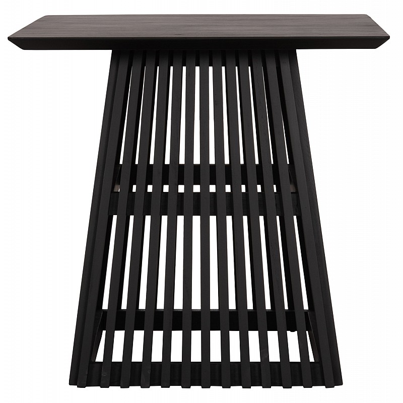 ΤΡΑΠΕΖΙ ΤΡΑΠΕΖΑΡΙΑΣ ΤΕΤΡΑΓΩΝΟ FRANTZ HM9458.02 MINDI ΞΥΛΟ ΜΑΥΡΟ 80x80x78Yεκ.