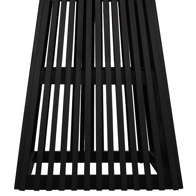 ΤΡΑΠΕΖΙ ΤΡΑΠΕΖΑΡΙΑΣ ΤΕΤΡΑΓΩΝΟ FRANTZ HM9458.02 MINDI ΞΥΛΟ ΜΑΥΡΟ 80x80x78Yεκ.