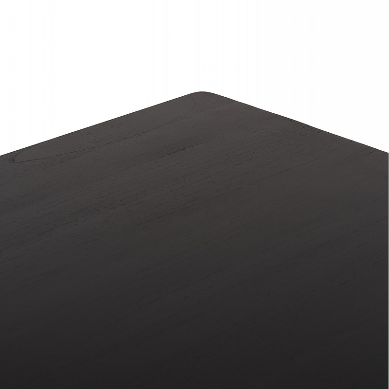 ΤΡΑΠΕΖΙ ΤΡΑΠΕΖΑΡΙΑΣ ΤΕΤΡΑΓΩΝΟ FRANTZ HM9458.02 MINDI ΞΥΛΟ ΜΑΥΡΟ 80x80x78Yεκ.