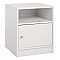 ΚΟΜΟΔΙΝΟ ΜΕΛΑΜΙΝΗΣ MALORY HM2205.05 ΛΕΥΚO 40x40x50Yεκ.