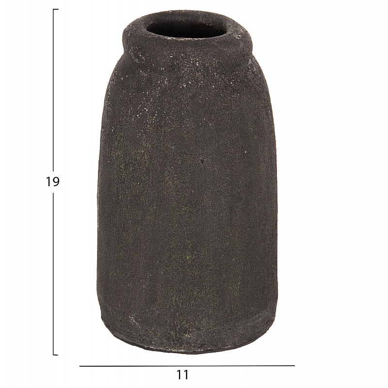 ΔΙΑΚΟΣΜΗΤΙΚA ΒΑΖA ΑΠΟ TERRACOTTA ΑΝΘΡΑΚΙ HM7711.11 Φ12Χ22Υ εκ ΔΙΑΚΟΣΜΗΤΙΚA ΒΑΖA ΑΠΟ TERRACOTTA ΑΝΘΡΑΚΙ HM7711.11 Φ12Χ22Υ εκ