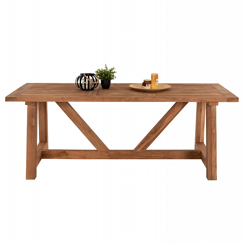 ΤΡΑΠΕΖΙ ΤΡΑΠΕΖΑΡΙΑΣ HM7922 PLUTON RECYCLED TEAK ΣΕ ΦΥΣΙΚΟ ΧΡΩΜΑ 200X100X75Yεκ. ΤΡΑΠΕΖΙ ΤΡΑΠΕΖΑΡΙΑΣ HM7922 PLUTON RECYCLED TEAK ΣΕ ΦΥΣΙΚΟ ΧΡΩΜΑ 200X100X75Yεκ.
