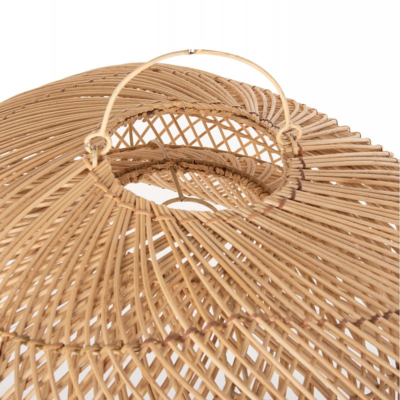 ΦΩΤΙΣΤΙΚΟ ΟΡΟΦΗΣ ΚΡΕΜΑΣΤΟ HM7862 RATTAN ΣΕ ΦΥΣΙΚΟ ΧΡΩΜΑ 62x52x122Υεκ.