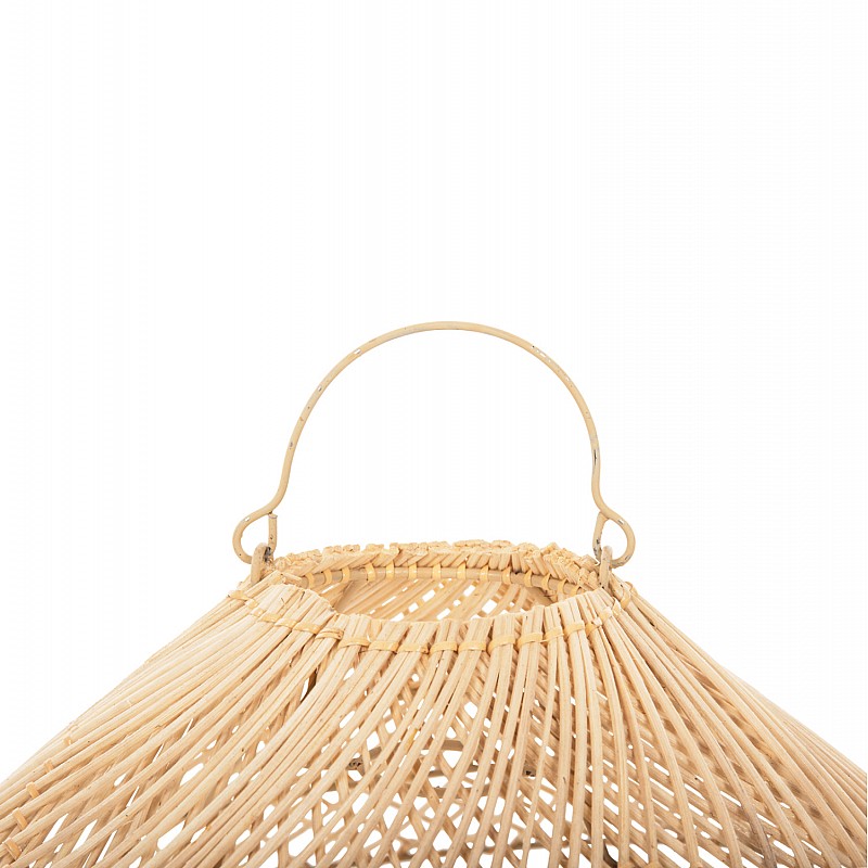 ΦΩΤΙΣΤΙΚΟ ΟΡΟΦΗΣ ΚΡΕΜΑΣΤΟ HM7878.02 RATTAN ΣΕ ΦΥΣΙΚΟ ΧΡΩΜΑ Φ58,5x31Yεκ