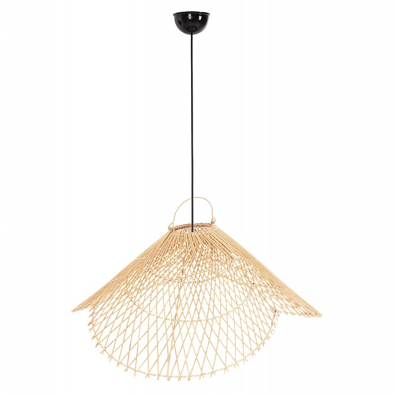 ΦΩΤΙΣΤΙΚΟ ΟΡΟΦΗΣ ΚΡΕΜΑΣΤΟ HM7878.02 RATTAN ΣΕ ΦΥΣΙΚΟ ΧΡΩΜΑ Φ58,5x31Yεκ