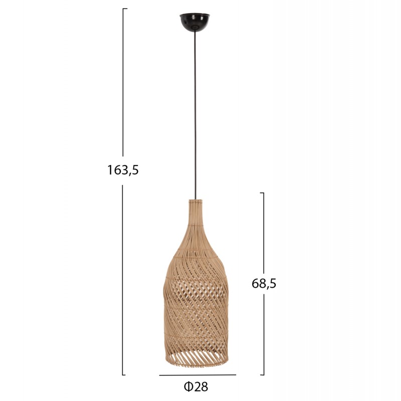 ΦΩΤΙΣΤΙΚΟ ΟΡΟΦΗΣ CARBOY HM7884 ΚΡΕΜΑΣΤΟ ΑΠΟ RATTAN ΣΕ ΦΥΣΙΚΟ ΧΡΩΜΑ Φ28x163,5Yεκ. ΦΩΤΙΣΤΙΚΟ ΟΡΟΦΗΣ CARBOY HM7884 ΚΡΕΜΑΣΤΟ ΑΠΟ RATTAN ΣΕ ΦΥΣΙΚΟ ΧΡΩΜΑ Φ28x163,5Yεκ.