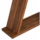 ΚΟΝΣΟΛΑ ΑΠΟ ΞΥΛΟ ΤΕΑΚ ΦΥΣΙΚΟ ΧΡΩΜΑ HM9555 220x50x90Υεκ.
