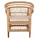 ΠΟΛΥΘΡΟΝΑ MALAWI HM9635.04 ΞΥΛΟ ΜΑΟΝΙ ΕΠΕΝΔΥΣΗ RATTAN ΛΕΥΚΟ ΜΑΞΙΛΑΡΙ ΚΑΘΙΣΜΑΤΟΣ 80x70x86Υεκ.