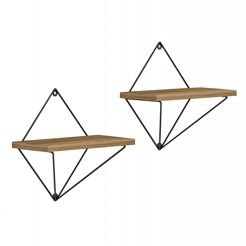 ΣΕΤ ΡΑΦΙΑ ΤΟΙΧΟΥ ZANNARD HM8929.11 ΜΕΤΑΛΛΟ ΜΑΥΡΟ-ΜΕΛΑΜΙΝΗ ΦΥΣΙΚΟ 30x14x30Υ εκ. ΣΕΤ ΡΑΦΙΑ ΤΟΙΧΟΥ ZANNARD HM8929.11 ΜΕΤΑΛΛΟ ΜΑΥΡΟ-ΜΕΛΑΜΙΝΗ ΦΥΣΙΚΟ 30x14x30Υ εκ.