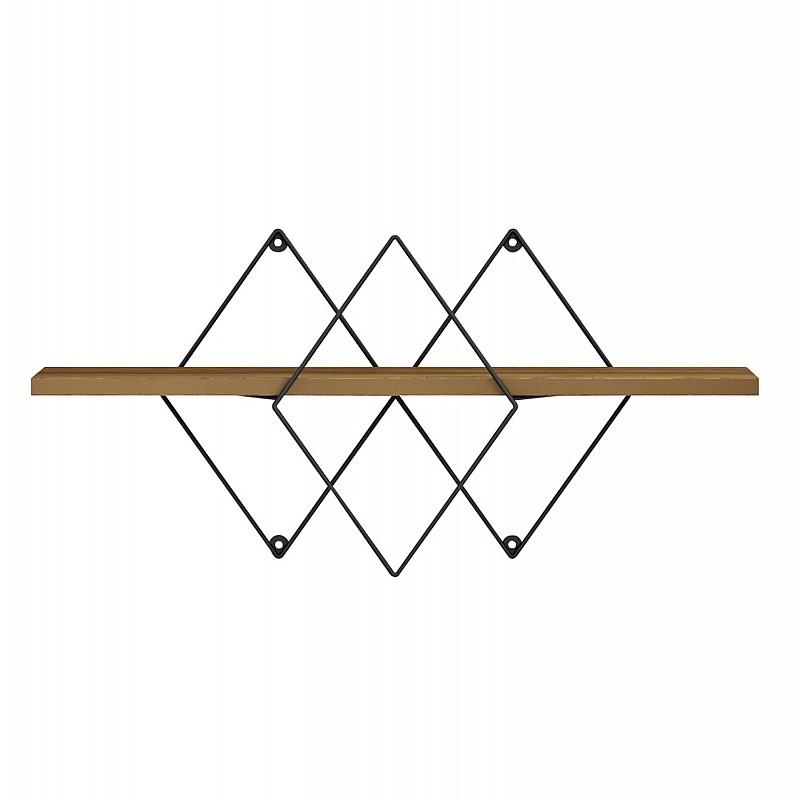 ΕΠΙΤΟΙΧΙΟ ΡΑΦΙ CHANTRIA HM8934.11 ΜΕΛΑΜΙΝΗ ΣΕ ΟΑΚ ΧΡΩΜΑ-ΜΕΤΑΛΛΟ ΜΑΥΡΟ 60x14x36Υεκ. ΕΠΙΤΟΙΧΙΟ ΡΑΦΙ CHANTRIA HM8934.11 ΜΕΛΑΜΙΝΗ ΣΕ ΟΑΚ ΧΡΩΜΑ-ΜΕΤΑΛΛΟ ΜΑΥΡΟ 60x14x36Υεκ.