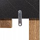 ΚΡΕΜΑΣΤΡΑ ΕΙΣΟΔΟΥ WESSON HM8940.15 ΜΕΛΑΜΙΝΗ ΣΕ ΜΑΥΡΟ ΜΑΡΜΑΡΟ & ΦΥΣΙΚΟ 64x4x79Υεκ.