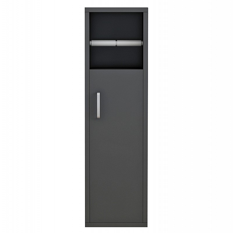 ΝΤΟΥΛΑΠΙ ΜΠΑΝΙΟΥ DAMIEN HM9025.11 ΜΕΛΑΜΙΝΗ ΑΝΘΡΑΚΙ 20x13x70Yεκ.