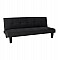 ΚΑΝΑΠΕΣ ΚΡΕΒΑΤΙ ODESSA HM3000.14 ΜΑΥΡΟ ΒΕΛΟΥΔΟ 180x83x75Y εκ.