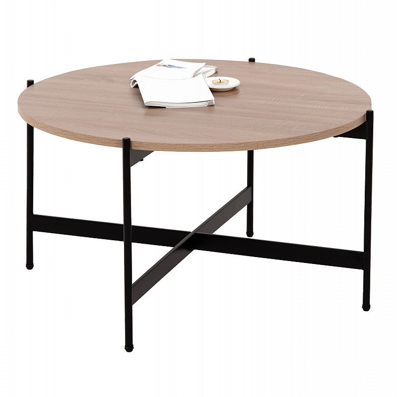 ΤΡΑΠΕΖΙ ΣΑΛΟΝΙΟΥ HM9588.03 MDF ΣΟΝΑΜΑ-ΜΑΥΡΗ ΜΕΤΑΛΛΙΚΗ ΒΑΣΗ Φ80x45Υεκ. ΤΡΑΠΕΖΙ ΣΑΛΟΝΙΟΥ HM9588.03 MDF ΣΟΝΑΜΑ-ΜΑΥΡΗ ΜΕΤΑΛΛΙΚΗ ΒΑΣΗ Φ80x45Υεκ.