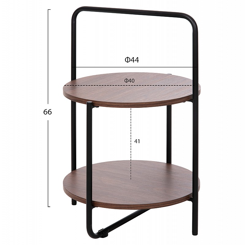 ΒΟΗΘΗΤΙΚΟ ΤΡΑΠΕΖΙ SYLO HM9618.02 MDF ΣΕ ΚΑΡΥΔΙ-ΜΑΥΡΟ ΜΕΤΑΛΛΟ Φ44x66Υεκ. ΒΟΗΘΗΤΙΚΟ ΤΡΑΠΕΖΙ SYLO HM9618.02 MDF ΣΕ ΚΑΡΥΔΙ-ΜΑΥΡΟ ΜΕΤΑΛΛΟ Φ44x66Υεκ.