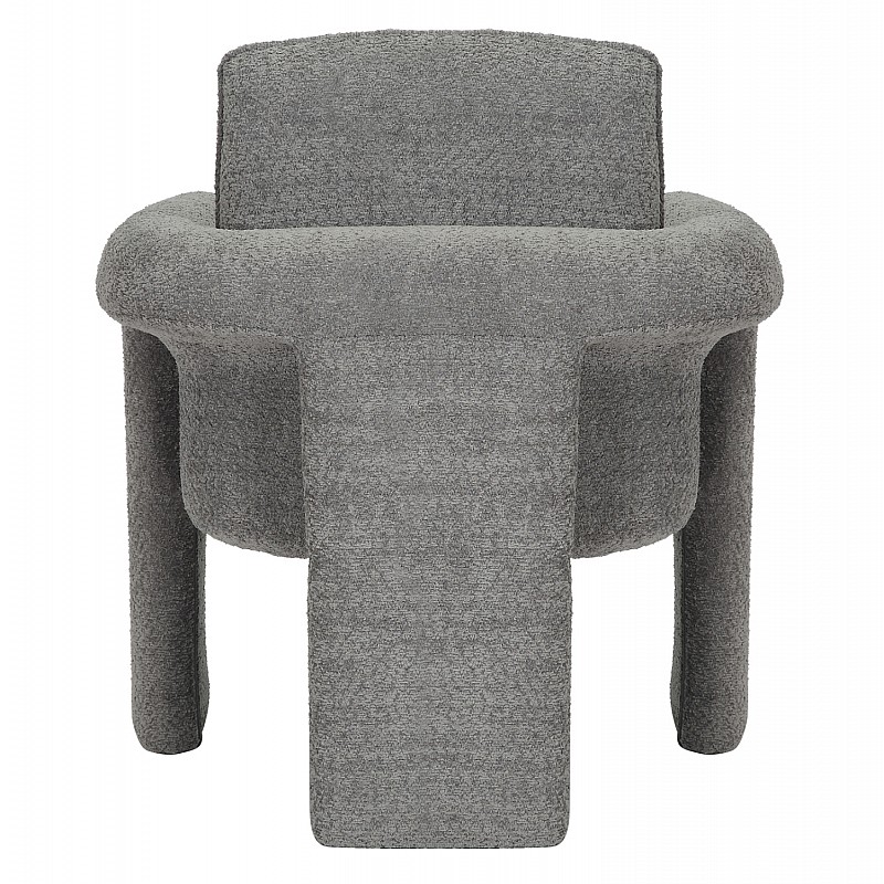 ΠΟΛΥΘΡΟΝΑ CRUSHER HM9681.01 ΓΚΡΙ ΜΠΟΥΚΛΕ ΥΦΑΣΜΑ-ΜΕΤΑΛΛΙΚΟΣ ΣΚΕΛΕΤΟΣ 82x78x87Υεκ.